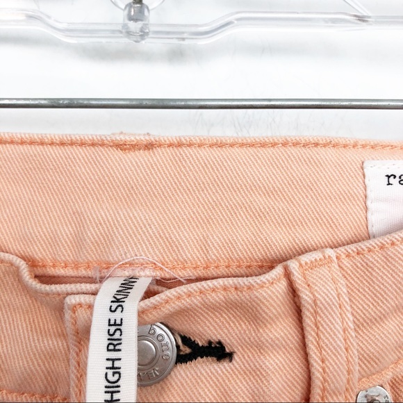 Rag & Bone High Rise Skinny Jeans In Prairie Sun - Picture 5 of 9